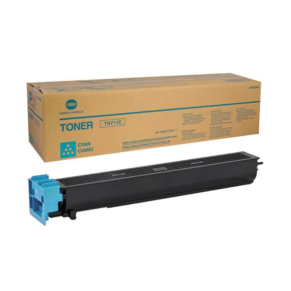 Тонер Konica-Minolta bizhub C654/754/Pro C754 синий TN-711C