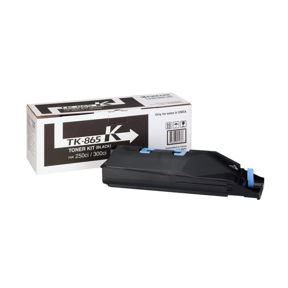 Тонер-картридж TK-865K 20 000 стр. Black для TASKalfa 250ci/300ci