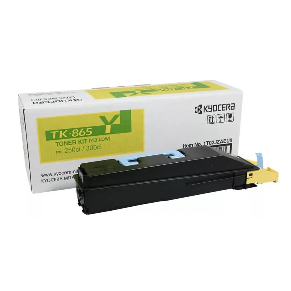 Тонер-картридж TK-865Y 12 000 стр. Yellow для TASKalfa 250ci/300ci