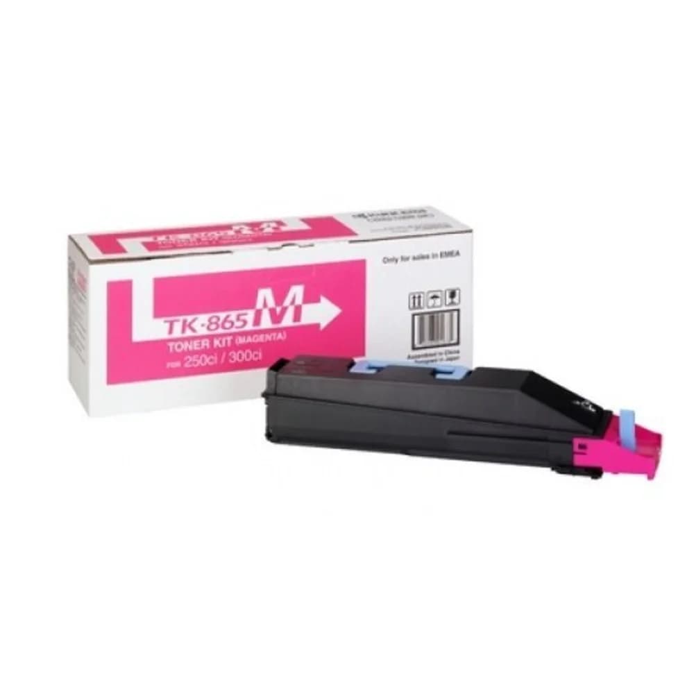 Тонер-картридж TK-865M 12 000 стр. Magenta для TASKalfa 250ci/300ci