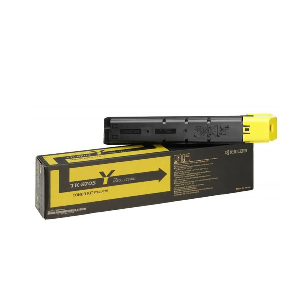 Тонер-картридж TK-8705Y 30 000 стр Yellow для TASKalfa 6550ci/7550ci