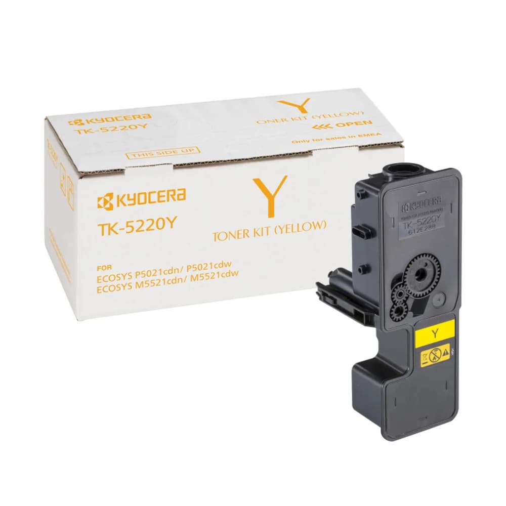 Тонер-картридж TK-5220Y 1 200 стр. Yellow для P5021cdn / P5021cdw, M5521cdn / M5521cdw