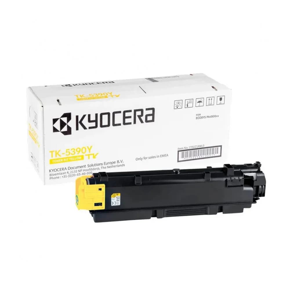 Тонер-картридж TK-5390Y 13 000 стр. Yellow для ECOSYS PA4500cx