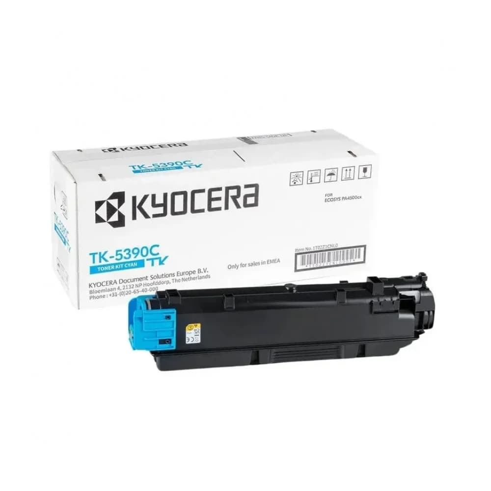 Тонер-картридж TK-5390C 13 000 стр. Cyan для ECOSYS PA4500cx