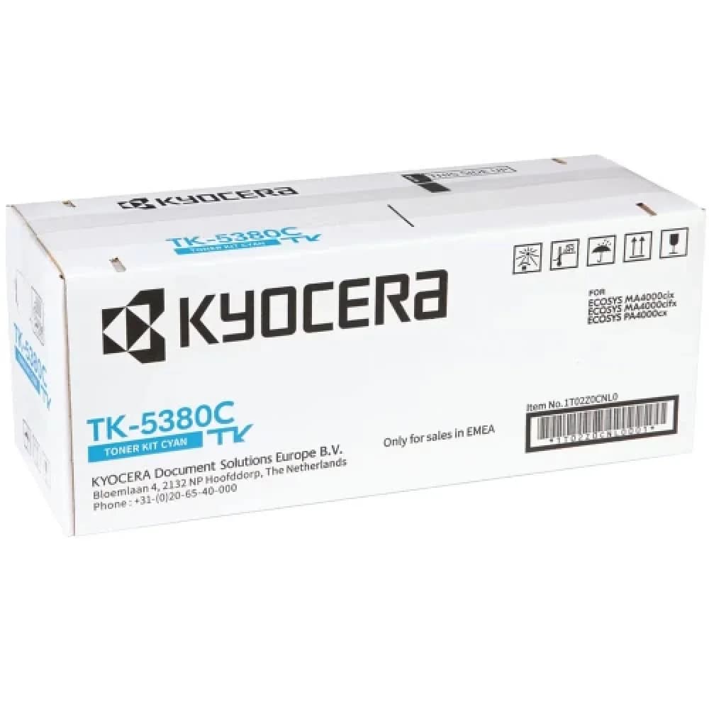 Картридж лазерный Kyocera TK-5380C 1T02Z0CNL0 голубой (10000стр.) для Kyocera PA4000cx/MA4000cix/MA4000cifx