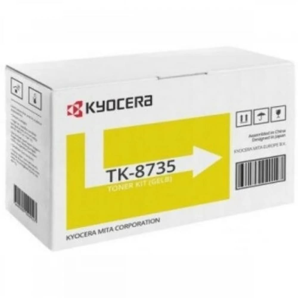 Kyocera Тонер-картридж TK-8735Y для TASKalfa 7052ci/8052ci/7353ci/8353ci жёлтый (40000 стр.)