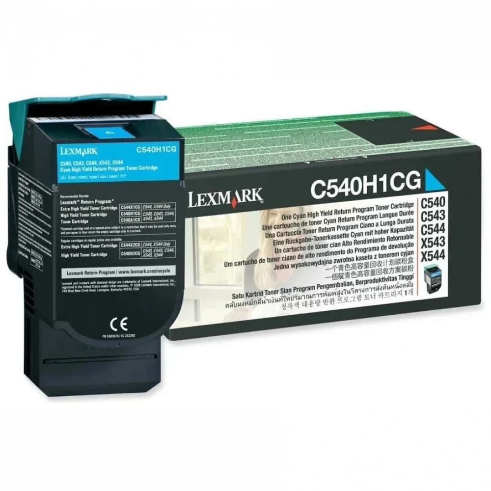Lexmark C540H1CG для C540/544/X543 Голубой 2к
