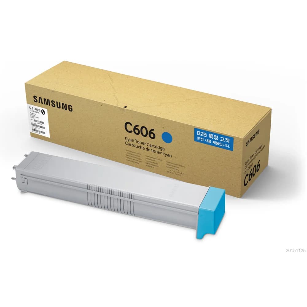 Samsung CLT-C606S Cyan Toner Cartridge