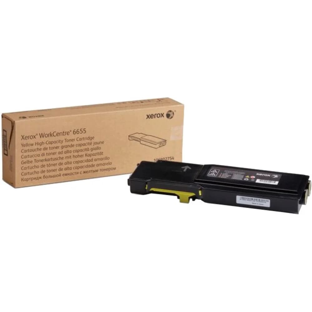 Тонер-картридж Xerox WC 6655 (7,5K стр.), желтый