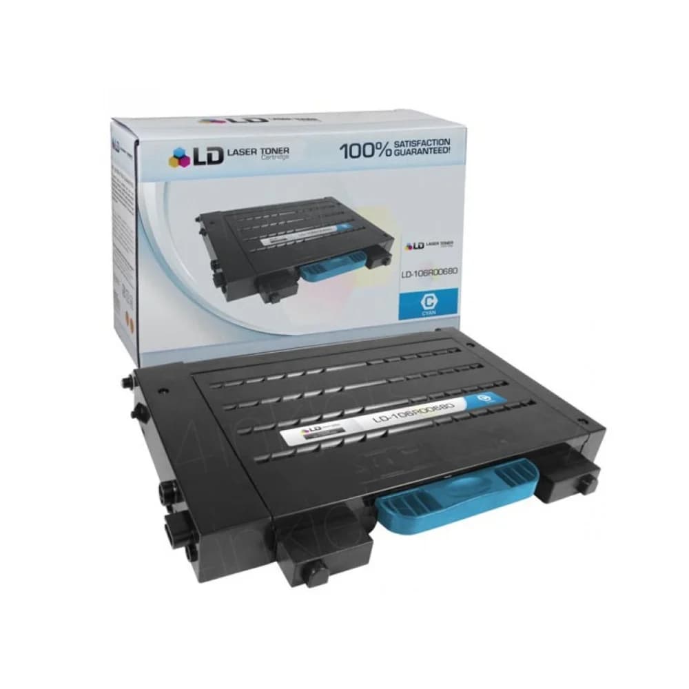 ТОНЕР-КАРТРИДЖ ГОЛУБОЙ PH 6100,5K Compatible Xerox Phaser 6100 106R680 Cyan Toner