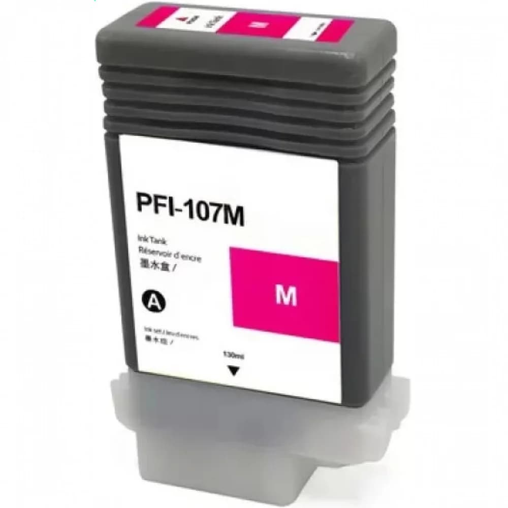 Тонер Canon/PFI-107M/Струйный широкоформатный/№107/пурпурный/130 мл