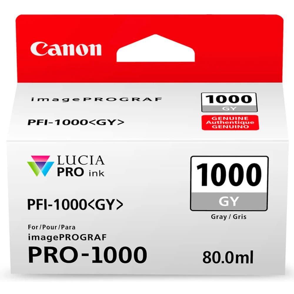 PFI-1000 серый Модель: Canon imagePROGRAF PRO-1000