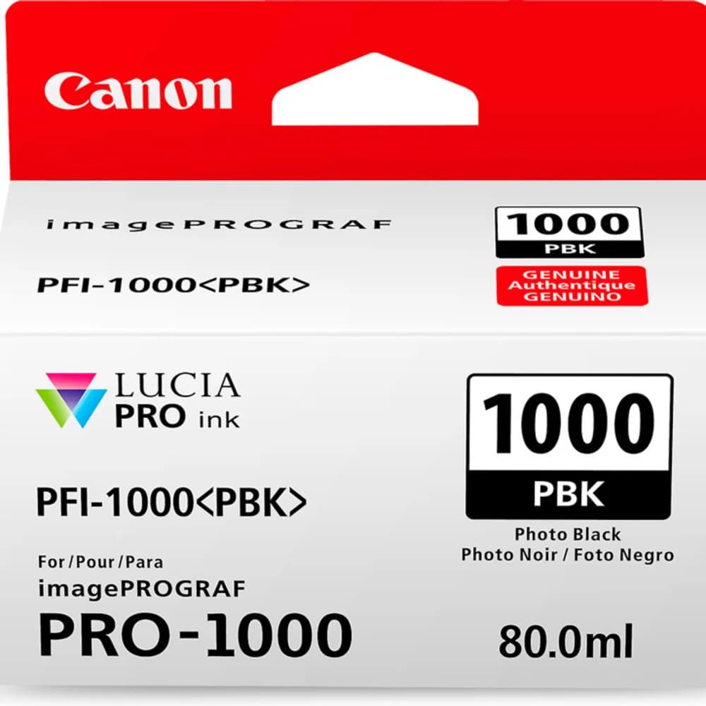 PFI-1000 фото черный Модель: Canon imagePROGRAF PRO-1000