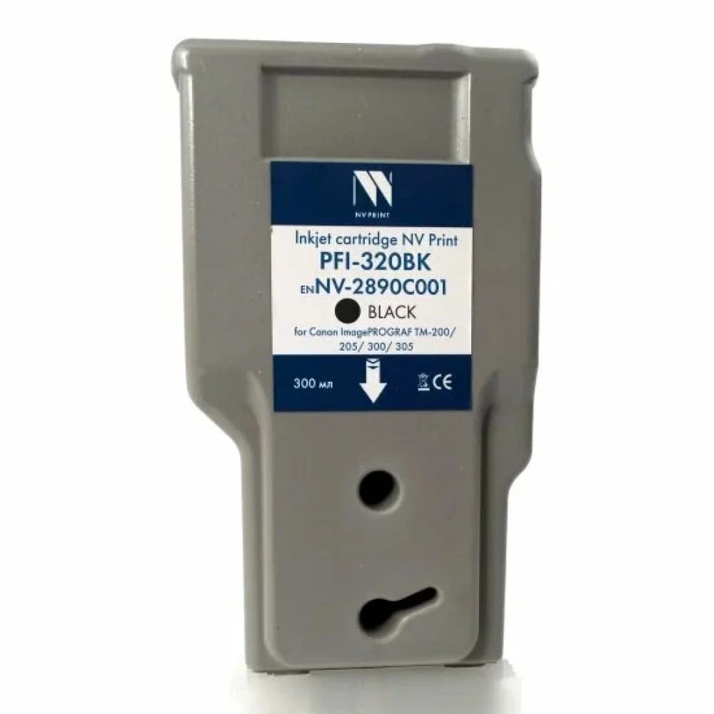Картридж струйный Canon PFI-320 BK 2890C001 черный для Canon ТМ-серия