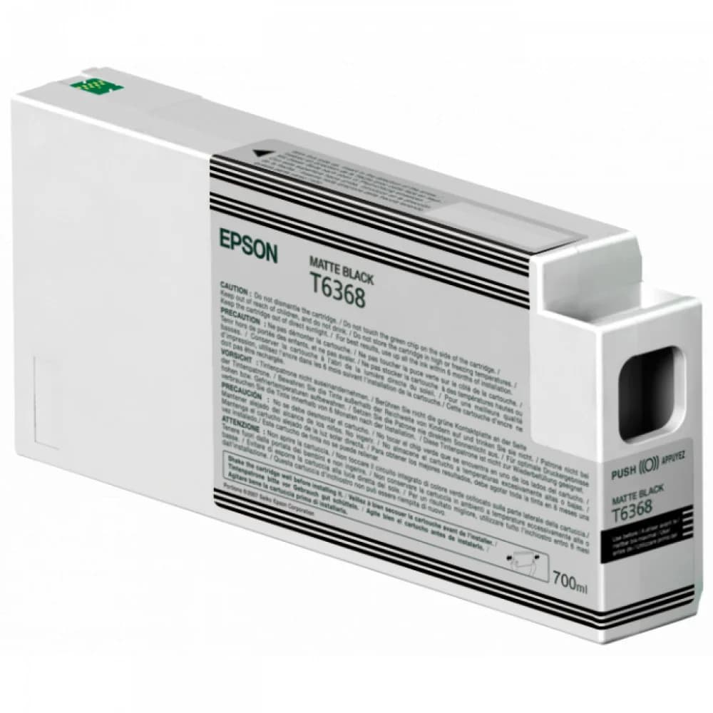 Картридж струйный Epson C13T63680N Matte Black 700 ml для Epson Stylus Pro 7700/7800/7900/9700/9800/9900