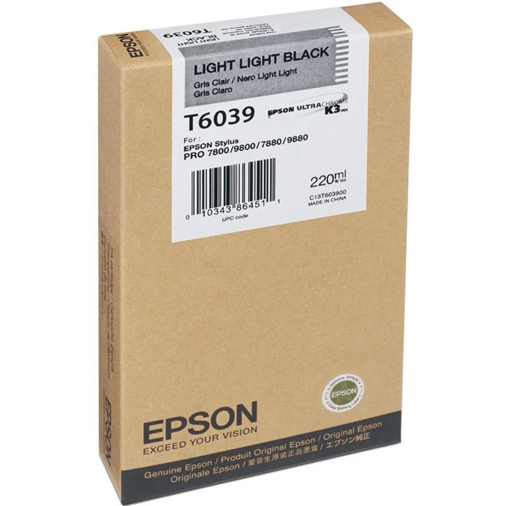 Epson I/C SP-7880/9880 220ml Light Light Black