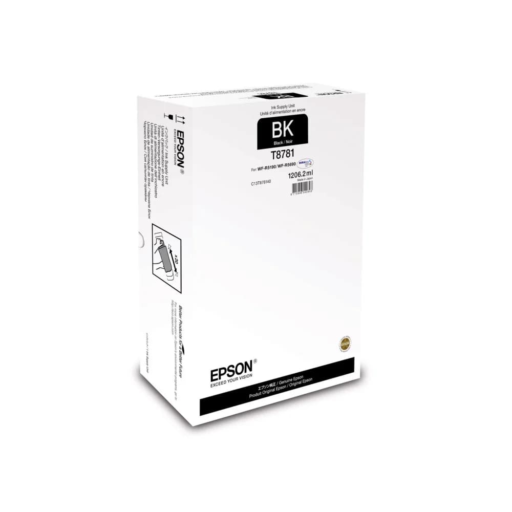 Картридж Epson C13T878140 WorkForce Pro WF-R5xxx series черный Вид: картридж Производитель: Epson Ресурс: 75000 стр. Тип: Картридж Тип печати: Струйная Цвет: Черный