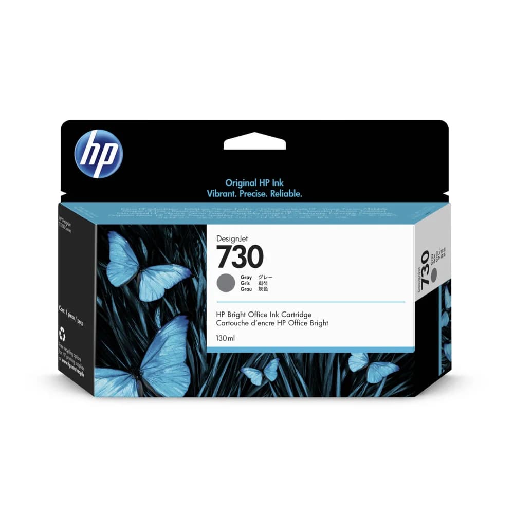 Картридж HP 730 струйный серый (130 мл)