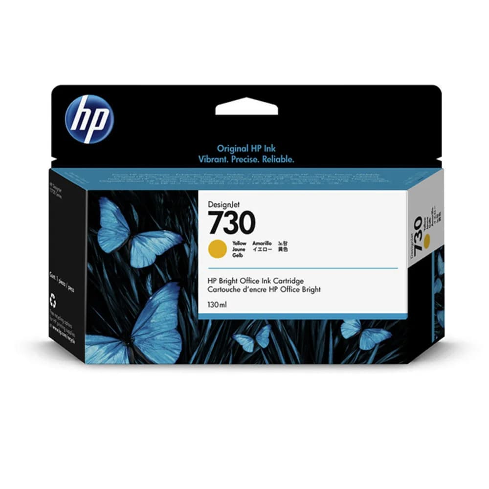 Картридж HP 730 струйный желтый (130 мл)