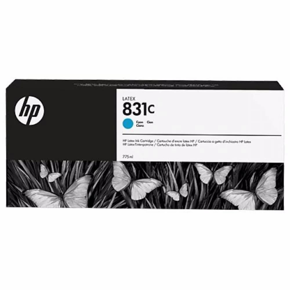 HP 831C 775ml Cyan Latex Ink Cartridge