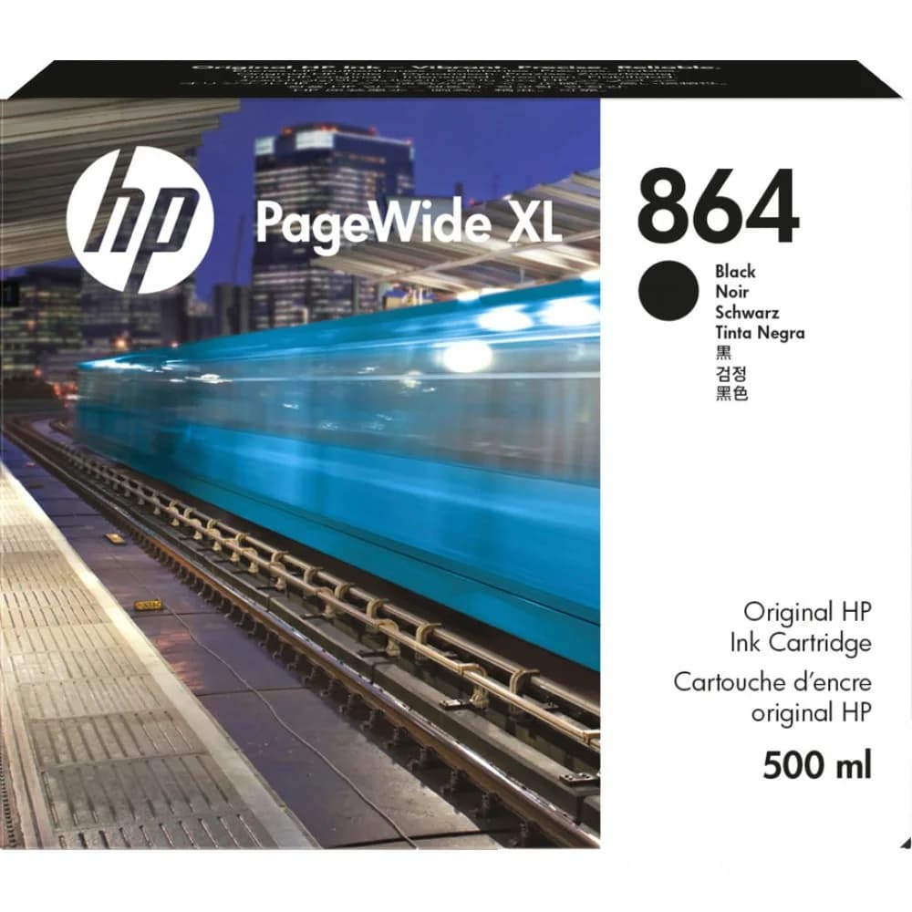 Cartridge HP 864 для PageWide XL 4200, черный, 500 мл