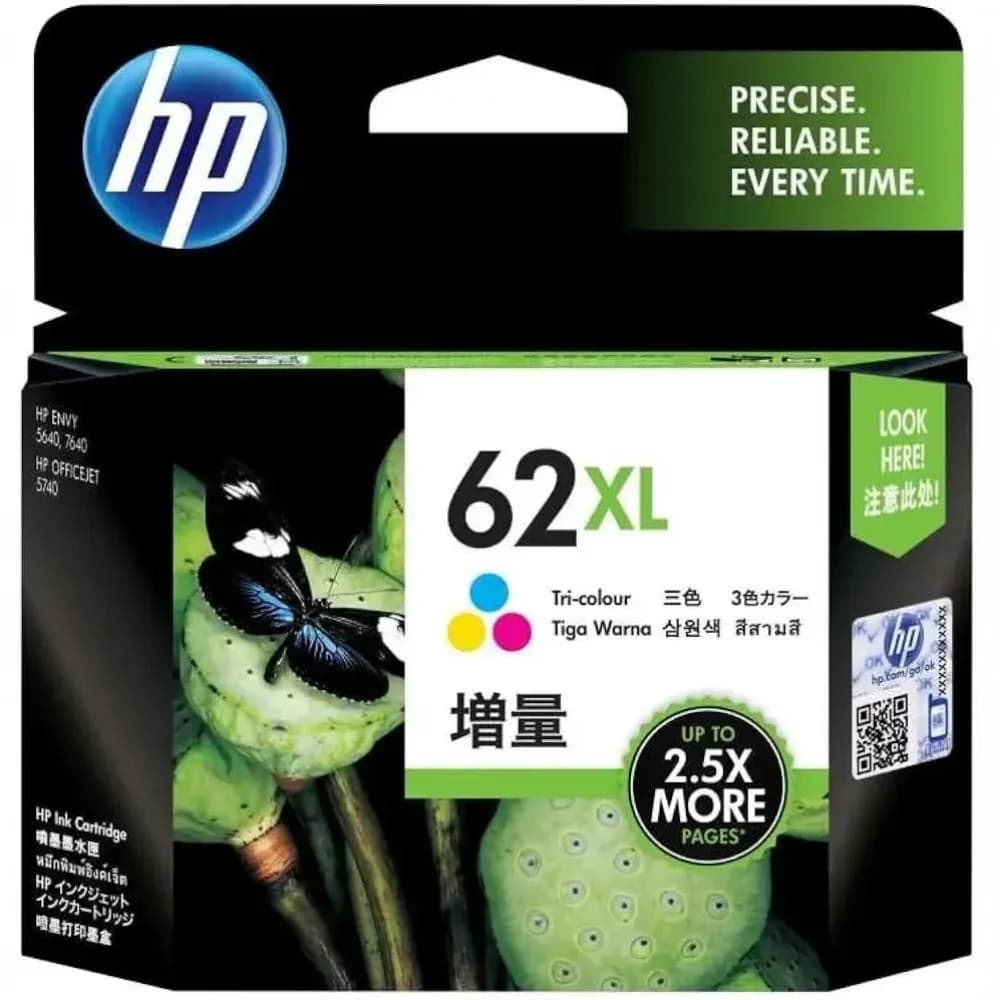 Картридж струйный HP 62XL C2P07AE многоцветный (415стр.) для HP OJ 200
