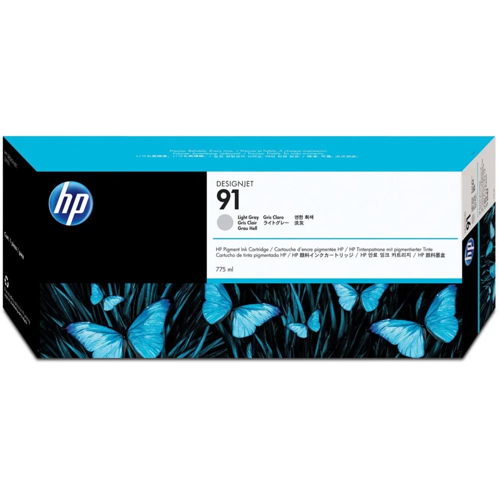 HP 91 775-ml Pigment Light Grey Ink Cartridge