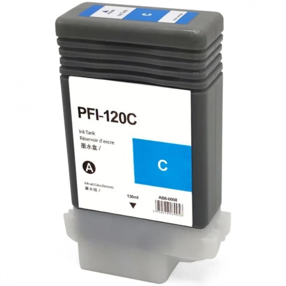 Картридж Canon/PFI-120 Cyan/Струйный/голубой/130 мл/для TM-300