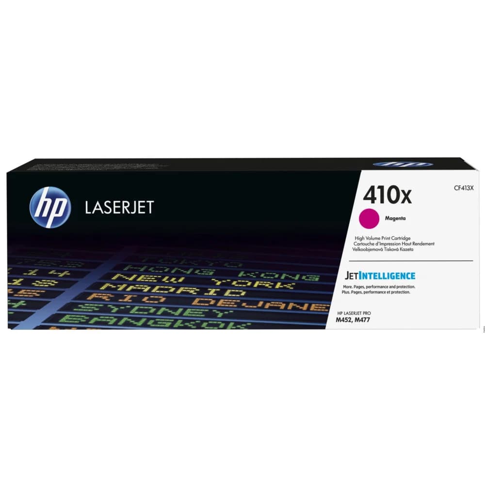 Тонер Картридж HP 410X CF413XC пурпурный (5000стр.) для HP LJ Pro M452/M477 (техн.упак)