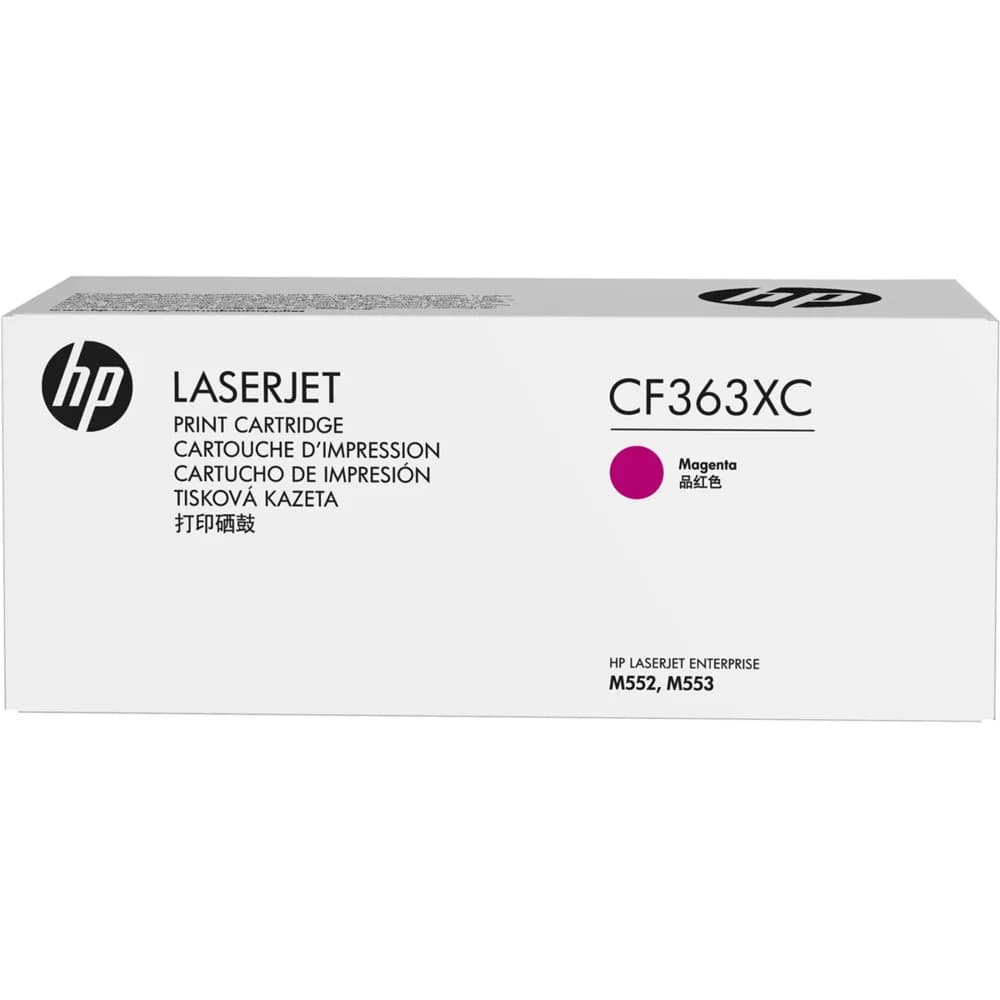 Тонер Картридж HP 508X CF363XC пурпурный (9500стр.) для HP CLJ M552/M553