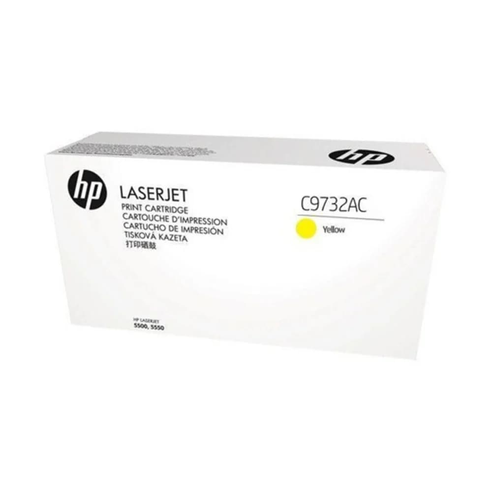 Тонер Картридж HP 645A C9732AC желтый (12000стр.) для HP 5500/5550/5550dn/5550dtn/5550hdn/5550n (техн.упак)