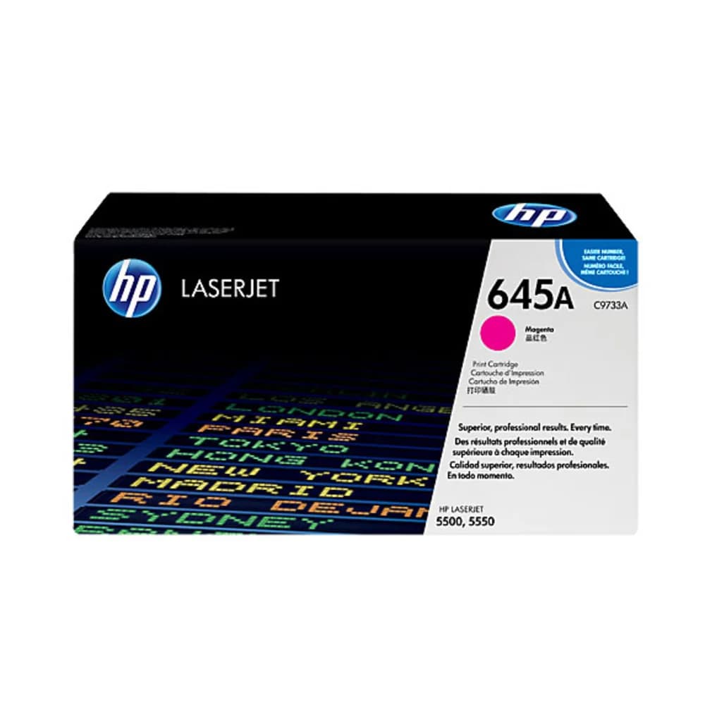 Тонер Картридж HP 645A C9733AC пурпурный (12000стр.) для HP 5500/5550/5550dn/5550dtn/5550hdn/5550n (техн.упак)
