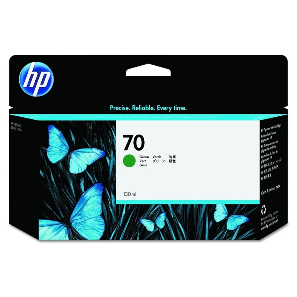 Cartridge HP 70 зеленый для DJ Z3100/Z3200