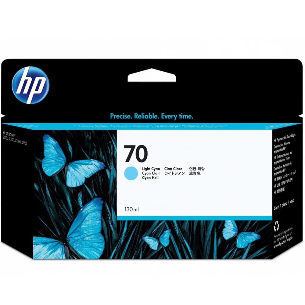 Cartridge HP 70 светло-синий для DJ Z2100/Z3100/Z3200/Z5200