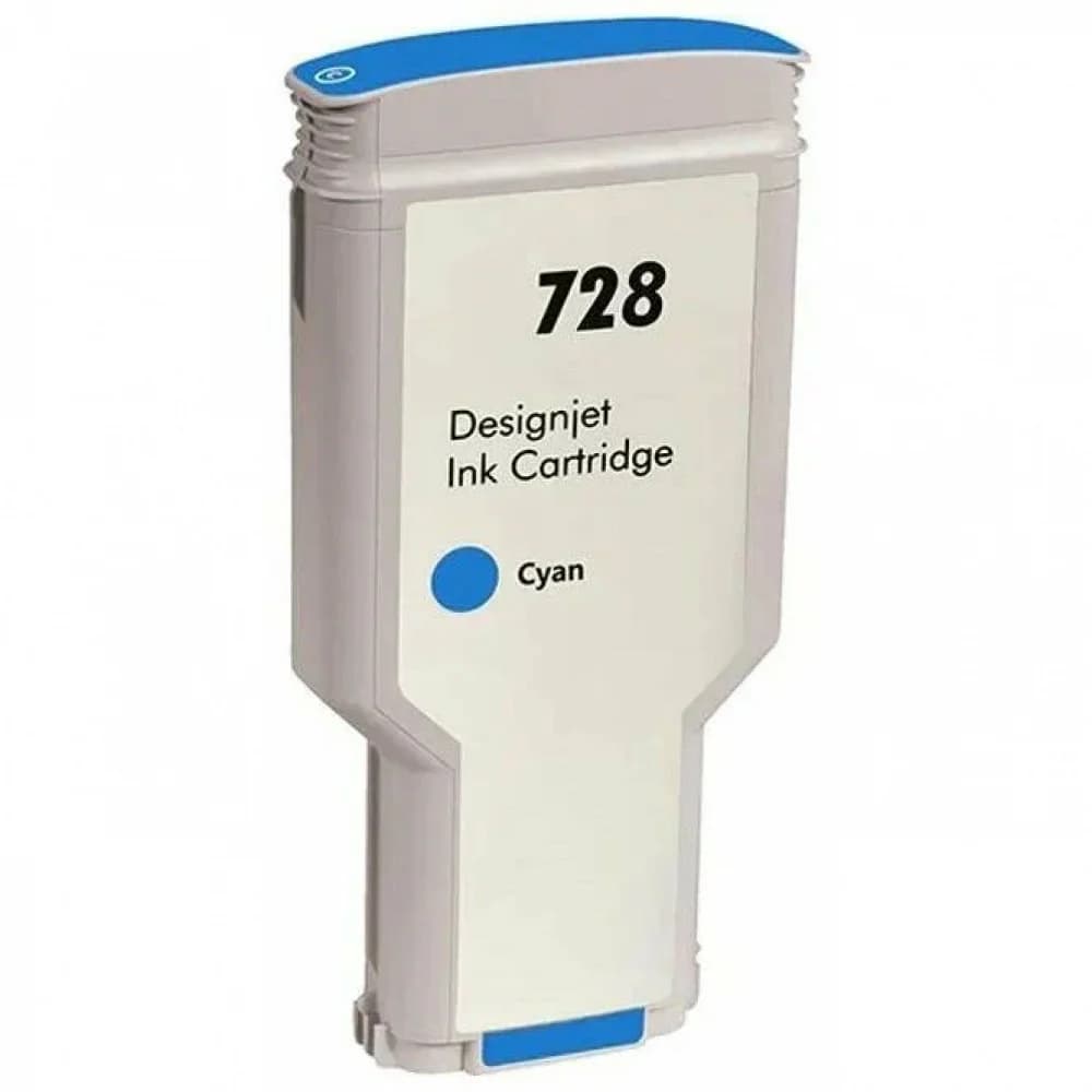 Cartridge HP 728 Голубой для DesignJet T730, 300ml