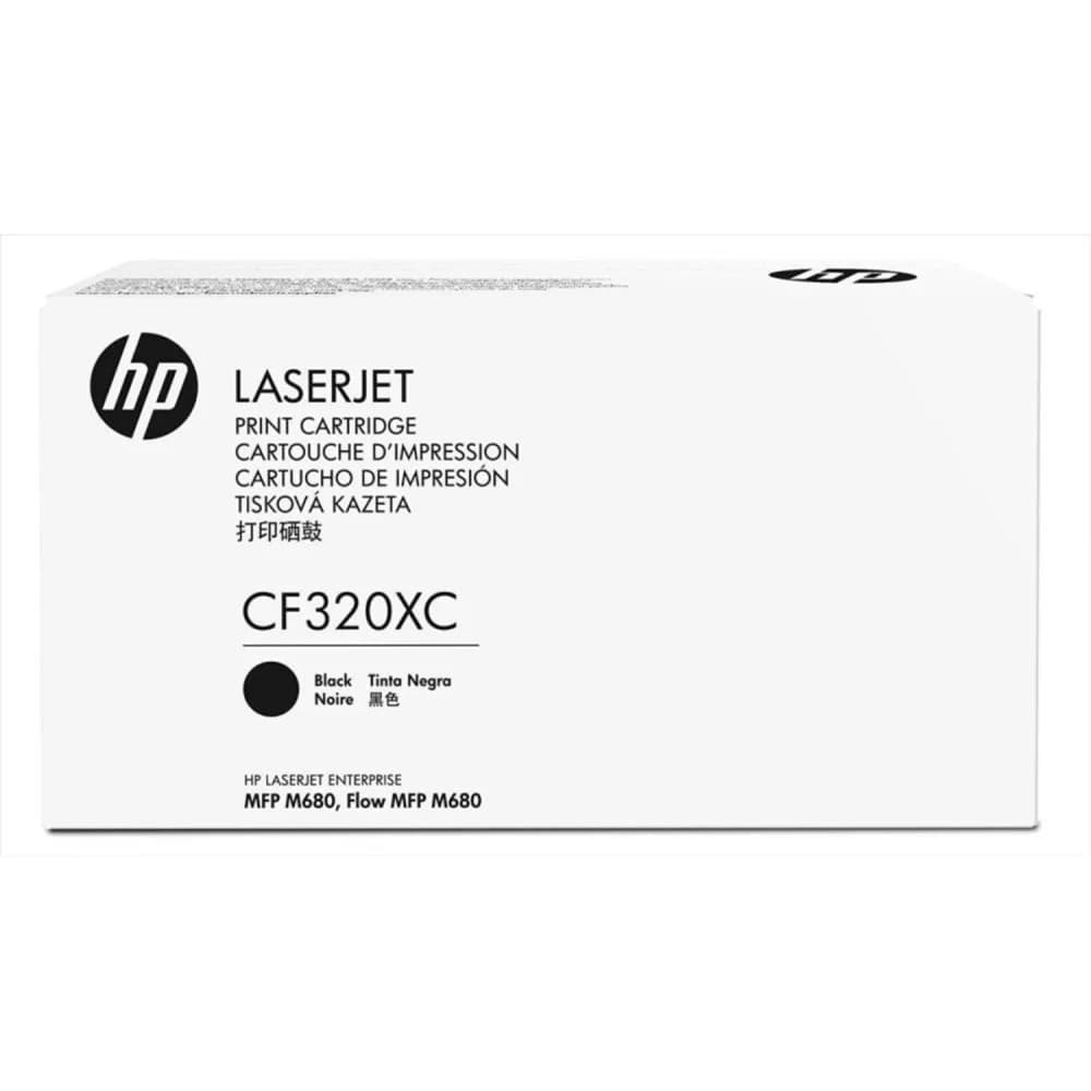 Тонер Картридж HP 653X CF320XC черный (20000стр.) для HP CLJ Flow M680z/M651dn/M651n/M651xh/M680dn/M680f