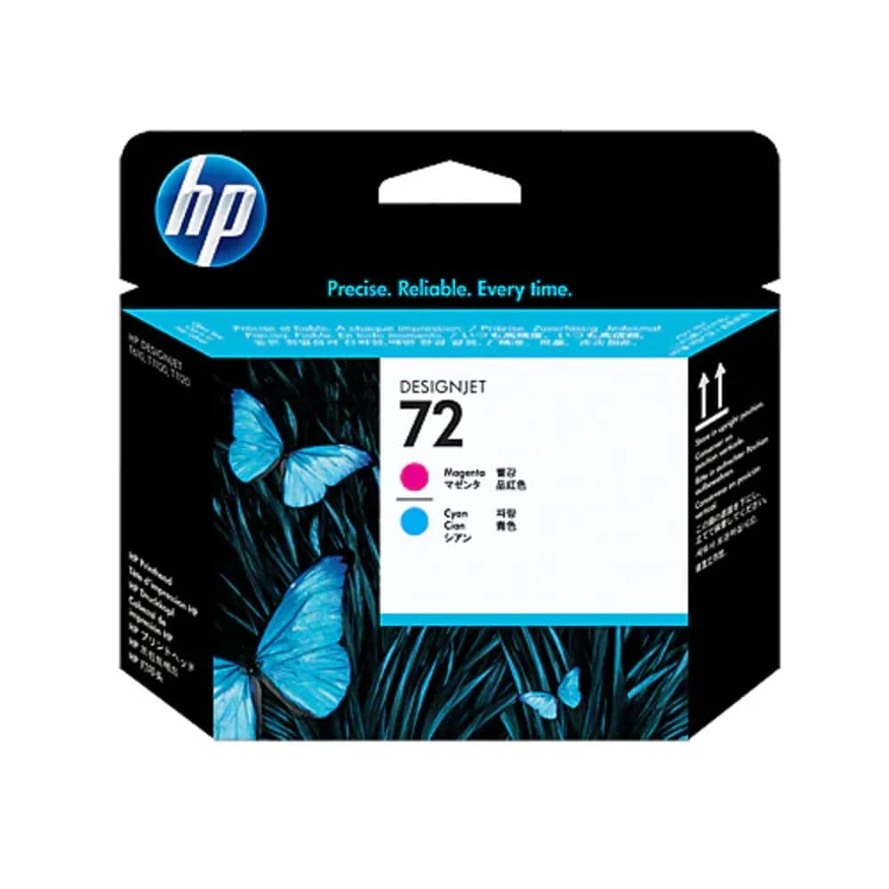 HP Magenta and Cyan Printhead №72 for DesignJet T1100/T1100ps/T610. Головка состоящая из двух цветов