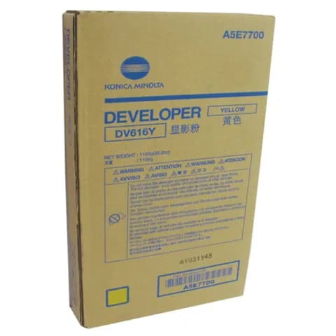 Девелопер Konica Minolta bizhub PRESS C1085/C1100 желтый DV-616Y ресурс 800K