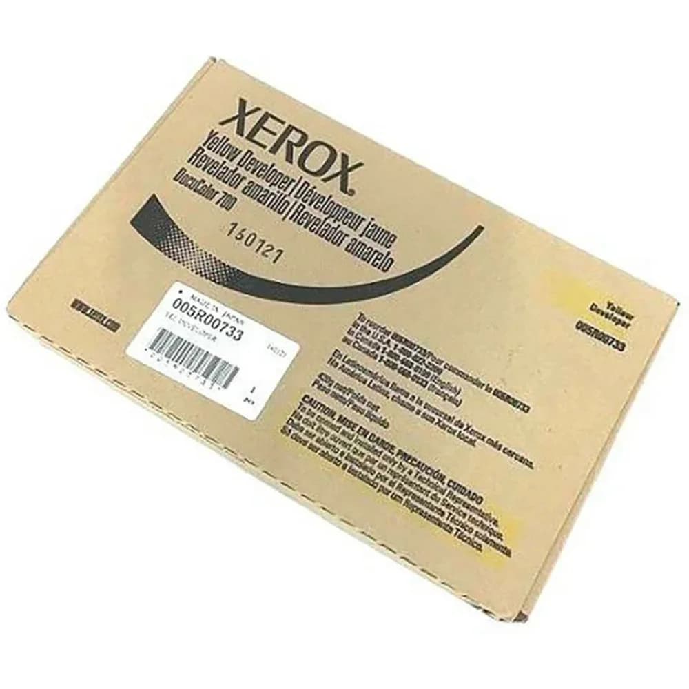 Проявитель, Xerox, 505S00033 / 005R00733 (жёлтый), Для Xerox 550/560/700/700i/770 Pro, C75/J75, 1 500 000 страниц (А4)