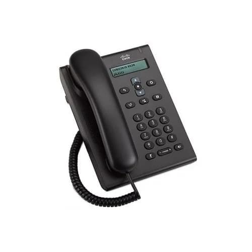 Cisco Unified SIP Phone 3905, Charcoal, Standard Handset