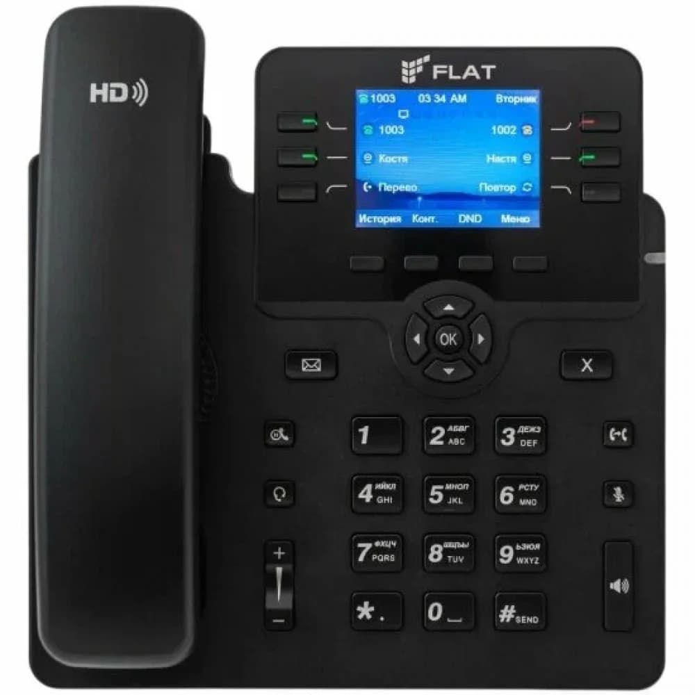 Телефон IP Флат Flat-Phone-B6/RU