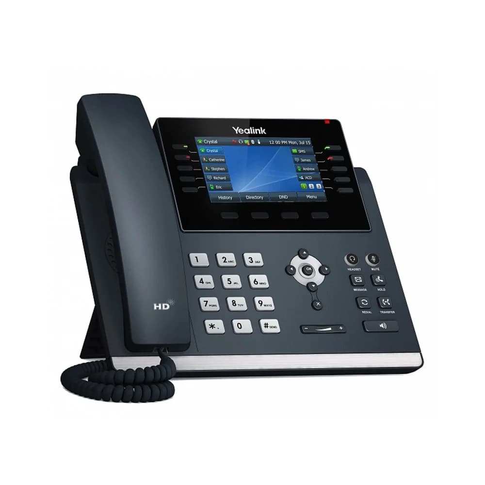 Телефон SIP Yealink SIP-T46U черный
