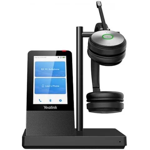 Гарнитура YEALINK WH66 Mono UC Моно, Беспроводная, HD звук, 160м DECT, Шумоподав, Дисплей 4'', USB-хаб, Bluetooth, шт