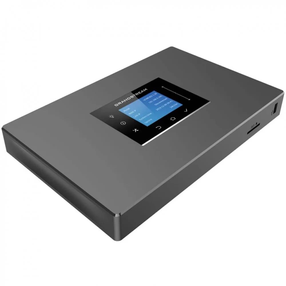 IP-АТС, Grandstream, UCM6300A, 2x GbE PoE LAN/WAN, 1 порт горячего резервирования, 250 пользователей SIP, 50 одновременных вызовов, UCM RC, блок питания 12 В/1.5 А
