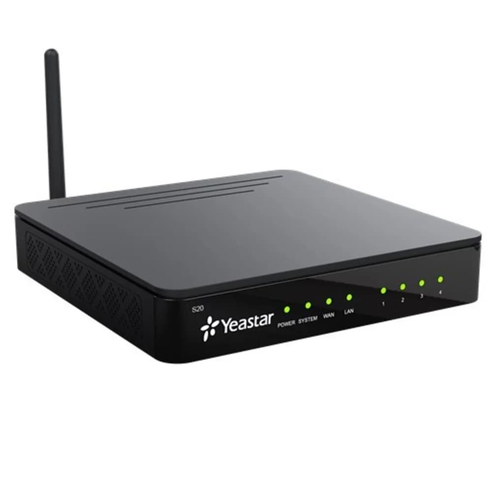 YEASTAR S20, 20 абонентов и 10 вызовов, поддержка FXO, FXS, GSM, BRI, шт