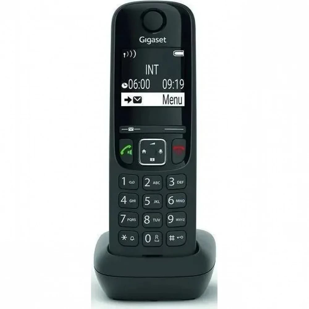 Доп. трубка DECT GIGASET AS690HX BUNDLE черный