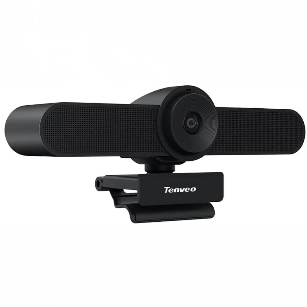 TENVEO Видеокамера Tevo-VA200Pro USB камера для проведения конференций. Разрешение: 1920 × 1080 при 30 fps, 2.1 Мп. Угол обзора 112 градусов. Два встроенных всенаправленных микрофона + два динамика.