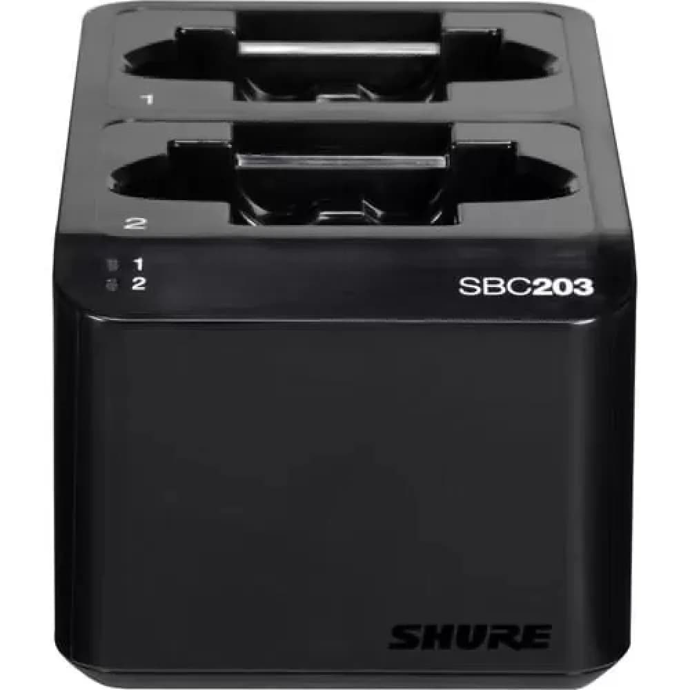 Двухпортовая зарядная док-станция Shure SBC203-E