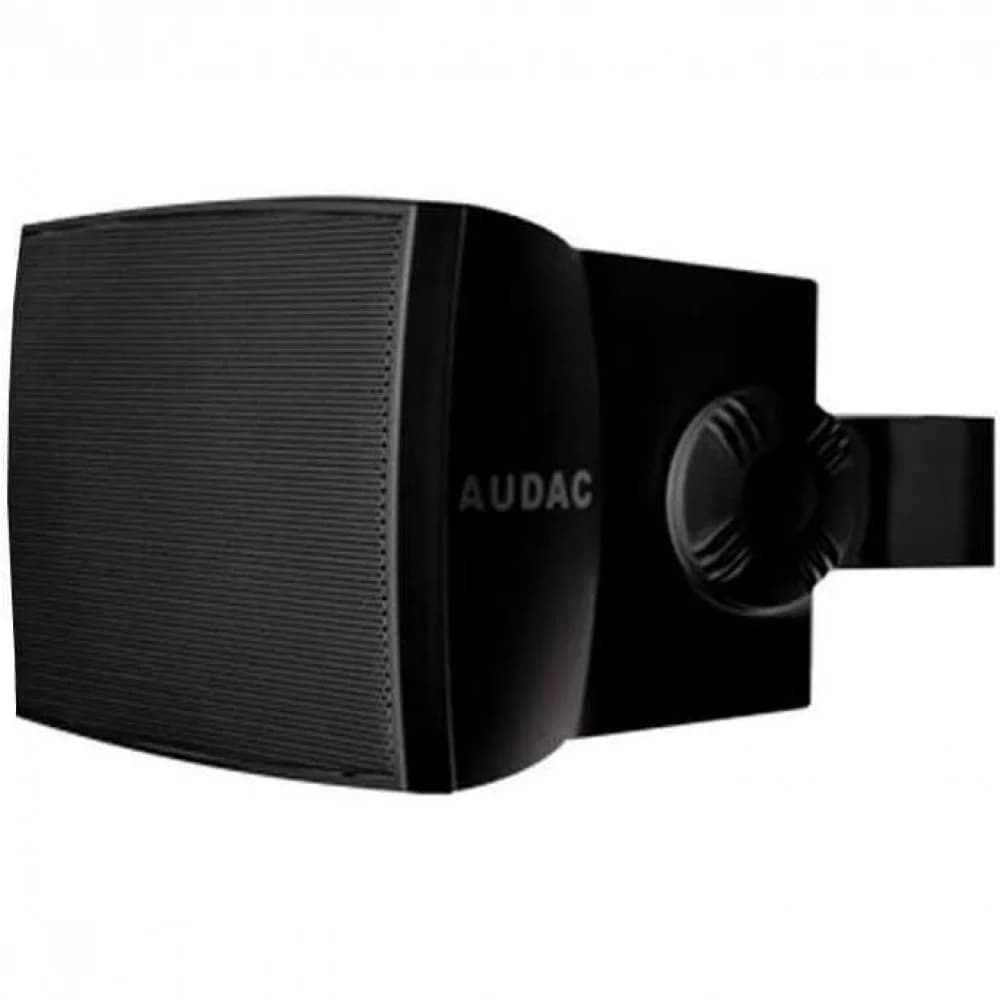 AUDAC Громкоговоритель настенный WX302/OB Настенная двухполосная акустическая система. Мощность в 100-V режиме 20/10/5 Вт, при 8 Ом 30 Вт (RMS). Диаграмма направленности по вертикали 100° и горизонт