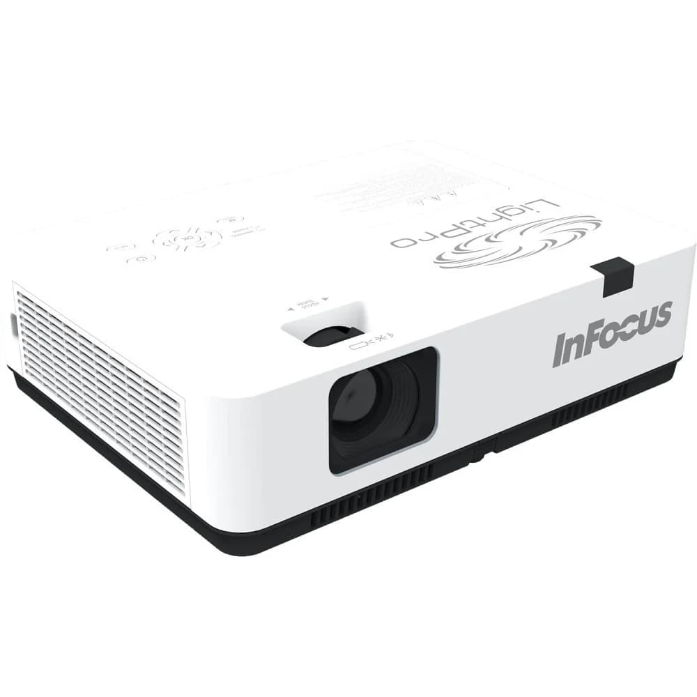 Проектор INFOCUS IN1049 3LCD,5000lm,WUXGA,1.37~1.65:1,50000:1,(Full3D),16W,2хHDMI1.4b,VGAin,CompositeIN,3,5mmaudioIN,RCAx2IN,USB-A,VGAout,3,5audioOUT,RS232,MiniUSBBserv,RJ45,PJLink,3,3кг